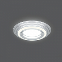 Светильник светодиодный GAUSS Backlight BL138 Кругл. Хром. Gu5.3, 3W, 3000K 1/40