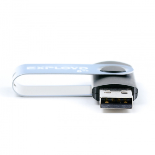 Флеш-накопитель USB  8GB  Exployd  530  чёрный (EX008GB530-B) фото 7