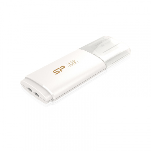Флеш-накопитель USB 3.0  64GB  Silicon Power  Blaze B06  белый (SP064GBUF3B06V1W) фото 4