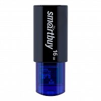 Флеш-накопитель USB  16GB  Smart Buy  Click  синий (SB16GBCL-B)
