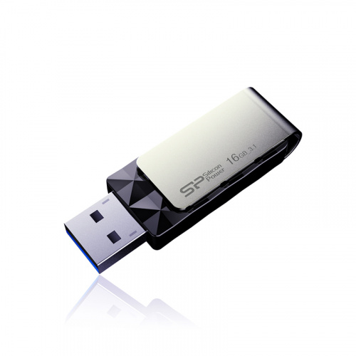 Флеш-накопитель USB 3.0  16GB  Silicon Power  Blaze B30  черный (SP016GBUF3B30V1K) фото 4