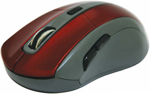 Беспроводная мышь DEFENDER Accura MM-965, USB. 6 кнопок, красный (1/40) (52966) фото 6
