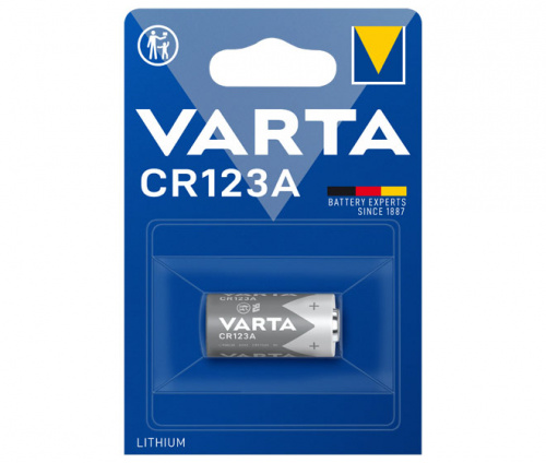 Элемент питания VARTA  CR 123A Lithium (1 бл)  (1/10/100) (06205301401)