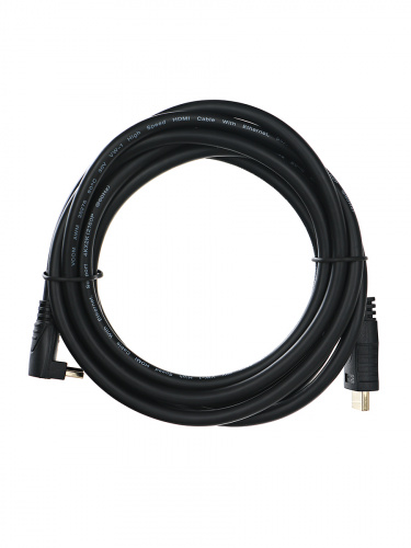 Кабель HDMI<=>HDMI-угловой коннектор 90град  3м, 2.0V VCOM <CG523-3M> (1/40) фото 2
