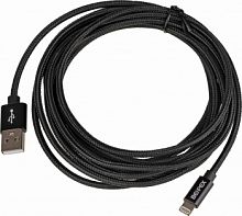 Кабель USB (m)-Lightning (m) 3м черный