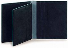 Чехол для кредитных карт Piquadro Blue Square PP1518B2/BLU2 темно-синий натур.кожа