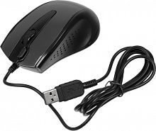 Мышь проводная оптическая A4TECH V-Track Padless N-500F (1000dpi) USB (3but), черный