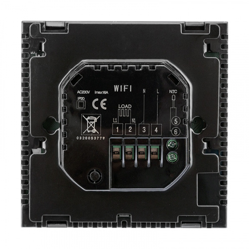 Терморегулятор с сенсорными кнопками R150 Wi-Fi (черный) REXANT (1/100) фото 8
