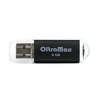 Флеш-накопитель USB  8GB  OltraMax   30  чёрный (OM008GB30-В)