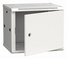 Шкаф монтажный ITK LINEA W (LWR3-06U64-MF) настенный 6U 600x450мм пер.дв.металл 90кг серый 350мм 22кг IP20 IK08 сталь