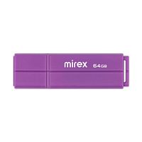 USB  64GB  Mirex  LINE  фиолетовый  (ecopack)