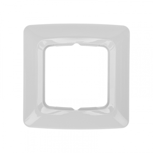 Рамка KRANZ серии DEA 1-я горизонтальная Бел  (1/240) (KR-78-0225)