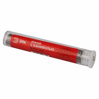 Припой ЭРА PL-PR01 для пайки с канифолью 16-17 гр. 1.0 мм (Sn60 Pb40 Flux 2.2%) (1/50/600)