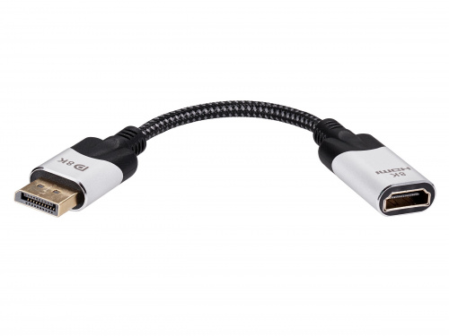 Адаптер DisplayPort(M) ---> HDMI(F) 0.15m 8K@60Hz VCOM <CG6218M-0.15> (1/150) фото 4