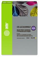 Картридж струйный Cactus CS-LC3239XLY желтый (52мл) для Brother HL-J6000DW/J6100DW