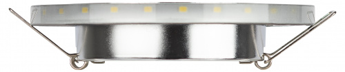 Светильник ЭРА встраиваемый с LED подсветкой DK LD51 CH/SHSL GX53 хром серебро (1/50) (Б0057466) фото 9