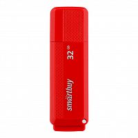 Флеш-накопитель USB  32GB  Smart Buy  Dock  красный (SB32GBDK-R)