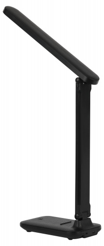 Светильник светодиодный ЭРА настольный NLED-495-5W-BK аккумуляторный складной черный (1/12/48) (Б0051473) фото 6