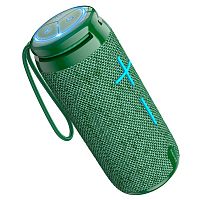 Колонка портативная Borofone BR24, Bluetooth, цвет: темно-зелёный (1/40) (6974443386721)