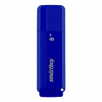 Флеш-накопитель USB  8GB  Smart Buy  Dock  синий (SB8GBDK-B)