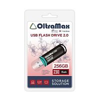 Флеш-накопитель USB  256GB  OltraMax  230  чёрный (OM-256GB-230-Black)