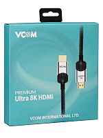 Кабель HDMI 19M/M,ver. 2.1, 8K@60 Hz 1.5m VCOM <CG865-1.5M> (1/40)