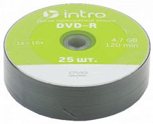 Intro DVD+R INTRO 16х 4,7GB  Shrink 25 (25/500/22500)
