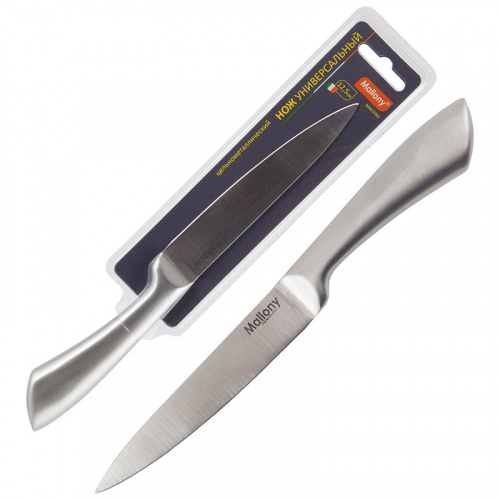Нож цельнометаллический MAESTRO MAL-04M универсальный, 12,5 см (1/12/72) фото 3