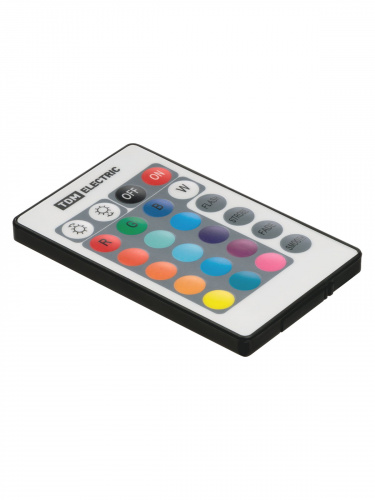 Контроллер для светодиодных лент и модулей RGB-IR-12В-6А-72Вт-IP20, 3 канала, пульт 24 кнопки, TDM (1/150) фото 7
