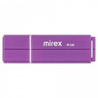 USB  4GB  Mirex  LINE  фиолетовый  (ecopack)
