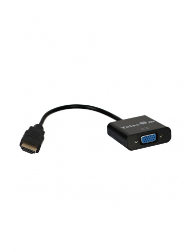 Кабель-переходник HDMI(M) ---> VGA(F)   Telecom (TA558) (1/150) фото 2