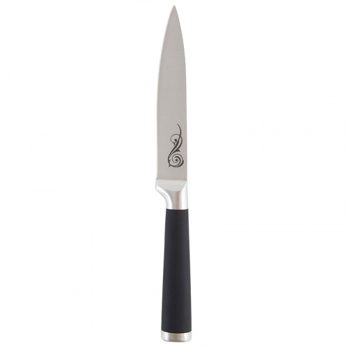 Нож с прорезиненной рукояткой MAL-05RS универсальный, 12,5 см (1/12/24)
