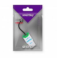 Картридер Smartbuy MicroSD, зелёный (SBR-707-G)