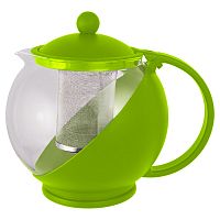 Чайник заварочный VARIATO, объем: 750 мл, пластик корпус, фильтр из нерж стали, цвета в ассорт. (1/12) (910102)