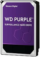Внутренний HDD  WD  4TB  Video Streaming, SATA-III, 5400 RPM, 256 Mb, 3.5'', DV, пурпурный