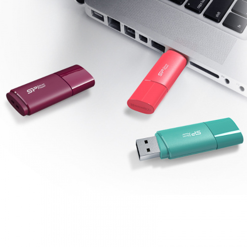 Флеш-накопитель USB  32GB  Silicon Power  Ultima U06  розовый (SP032GBUF2U06V1P) фото 11