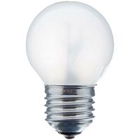Лампа OSRAM накаливания P45 шар 60Вт E27 230В матовая (5/50/1800) 411778
