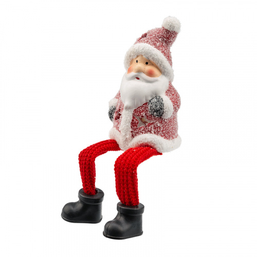 Фигурка керамическая NEON-NIGHT "Дед Мороз" с подвесными ножками 6.3х5.4х10.4 см (1/96) (505-023) фото 5