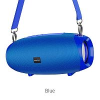 Колонка портативная Borofone BR12 Amplio, Bluetooth, 1200 мАч, 5 Вт, синий (1/30) (6931474735645)