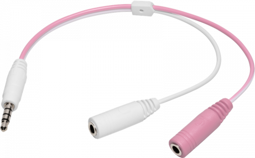 Игровая гарнитура Redragon Hylas Проводной,RGB,USB+3.5мм,розововый (1/10) (70746) фото 2