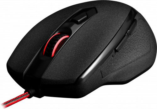 Мышь Redragon Tiger 2, черный, USB, игровая, 6 кнопок, 100-10000 dpi (1/40) (77637) фото 3