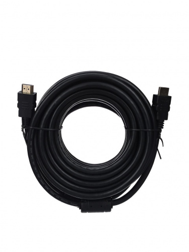 Кабель HDMI 19M/M ver 2.0, 10М, 2 фильтра  Aopen/Qust <ACG711D-10M> черный (1/10) фото 2