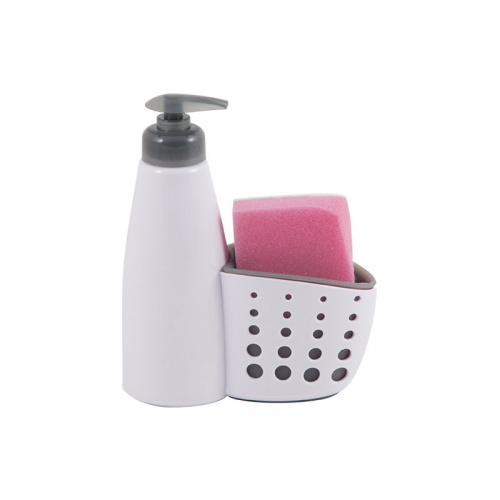 Диспенсер для жидкого мыла с местом для хранения губки для посуды Dispenser (1/12/24) (004664) фото 3