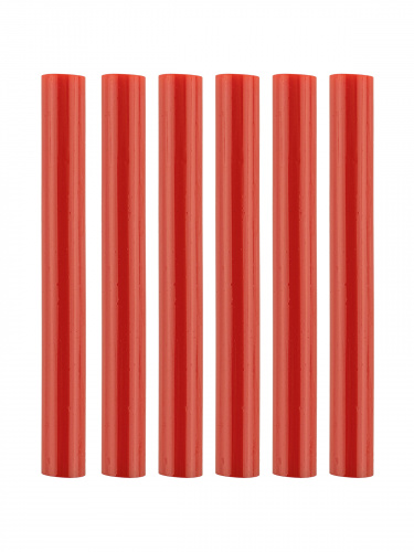 Клеевые стержни универсальные красные, 11 мм x 100 мм, 6 шт, "Алмаз" TDM (1/140) фото 5