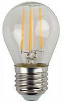Лампа светодиодная ЭРА F-LED P45-7W-827-E27 E27 / Е27 7Вт филамент шар теплый белый свет (1/100)