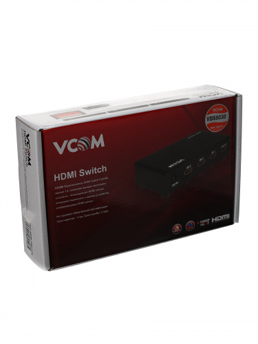 Переключатель HDMI 1.4V 3 =>1 VCOM <DD433/VDS8030> (1/20) фото 3