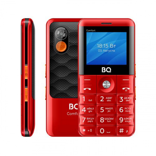 Мобильный телефон BQ 2006 Comfort Red+Black (1/40) (86194836)