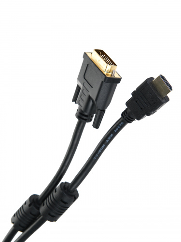 Кабель TV-COM HDMI to DVI-D (19M -25M), 2 фильтра, 2 м. (1/55) (LCG135F-2M)