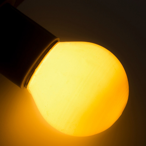 Лампа накаливания NEON-NIGHT Е27 10 Вт белая колба (10/100) (401-115) фото 2