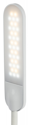 Светильник светодиодный ЭРА настольный NLED-481-10W-W с RGB ночником белый (1/8) (Б0048591) фото 3